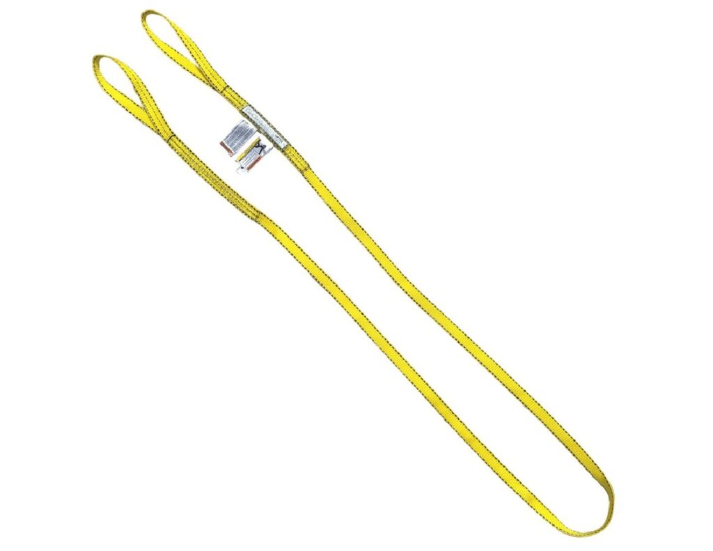 3" Width 3 FT 1 PLY Liftex Pro Edge Eye & Eye Flat Web Sling - CORE - Type III & IV Heavy Duty Premium Edge Type 3 Flat Eye (EE) & Type 4 Half-Twist Eye (TE)